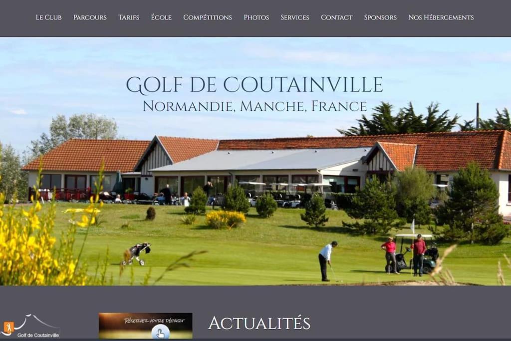 Maison Bord De Mer Individuel Gouville-sur-Mer 외부 사진